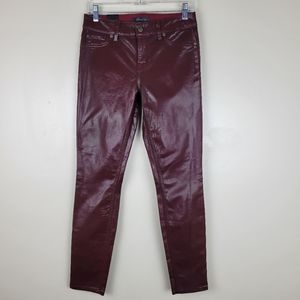 Level 99 Coated Skinny Jeans